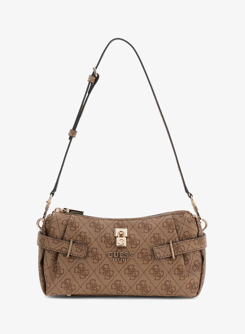GUESS Yesba Top Zip Mini Shoulder Bag - Image 1
